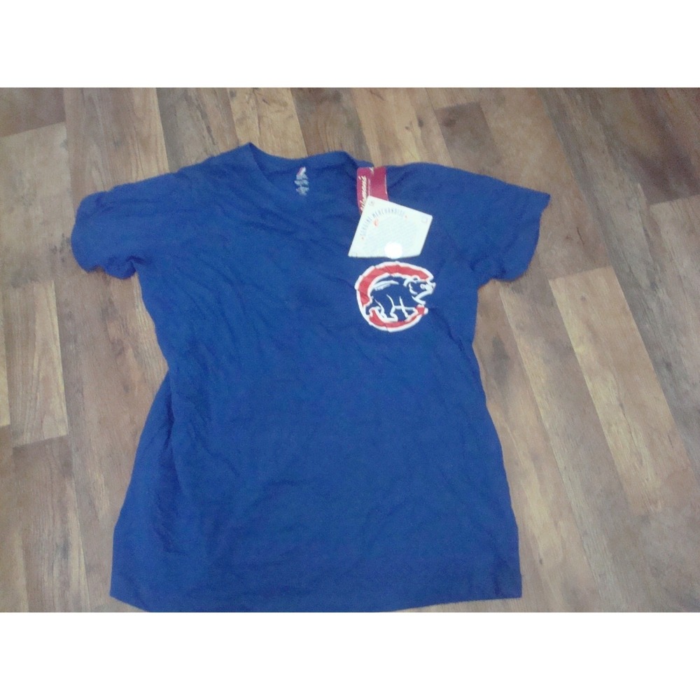 WOMENS Large chicago cubs Y2K SHIRT VINTAGE DEADSTOCK 03